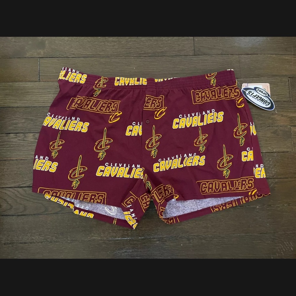 Men’s NBA Cleveland Cavaliers Concepts Sports Boxer Pajama Shorts Size 4XL NWT